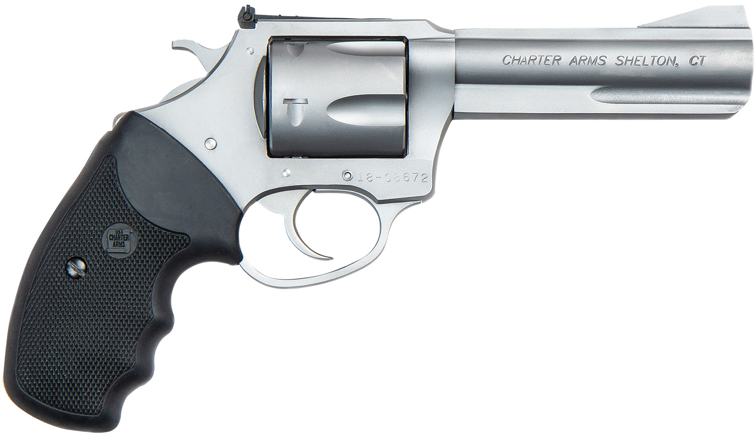 Charter Arms Mag Pug Target .357 Magnum Double-Action/Single-Action Revolver, 4.2 in, 5 Rounds