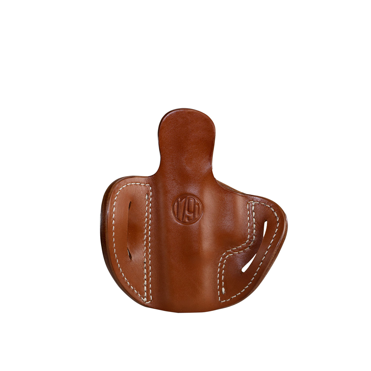 1791 Gunleather OR-BH2.1 Optic Ready OWB Belt Slide Holster, Size 2.1, Classic Brown, Right Hand
