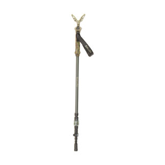 Allen Axial EZ-Stik Shooting Stick Monopod 29-61 in Vertical Adjustment, Matte Beetle Green Aluminum