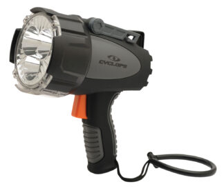 Cyclops REVO 6000 Spotlight 3 CREE LED, Rechargeable, Tri-Mode High/Low/SOS (Black/Gray)