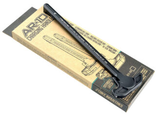 Strike Industries Extended Latch AR-10 .308 Charging Handle, Hard-Anodized Black Aluminum