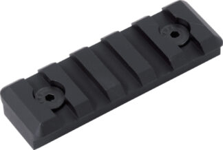 Timber Creek Outdoor M-LOK 5 Slot Picatinny Rail Section, Black Anodized