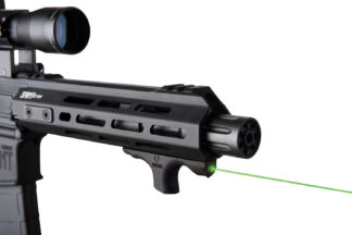 Viridian HS1 Hand Stop Laser, Green, Polymer, 5mW, M-LOK Mounting, Black