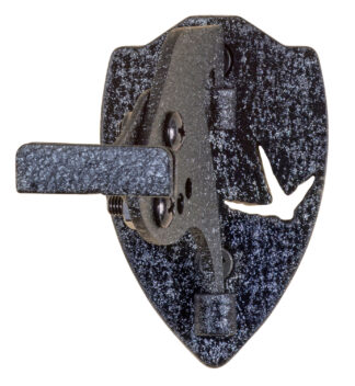 Skull Hooker Turkey Hooker Wall Mount, Black Steel