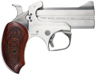 Bond Arms Snake Slayer Original .410 Bore / .45 Colt 3.5 in Stainless with Rosewood Grips, 2 Rounds
