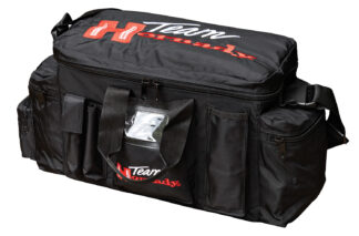 Hornady Team Hornady Range Bag 9919 Black Nylon Large Compartment Red Logo