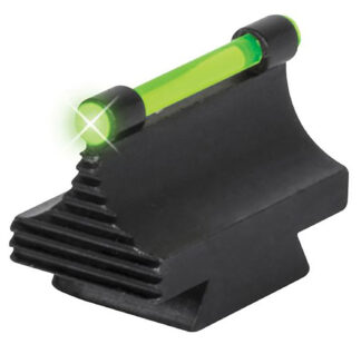 TruGlo TG-TG95500RG 3/8 Dovetail Front Sight Steel, Green Ramp, 0.060 Fiber