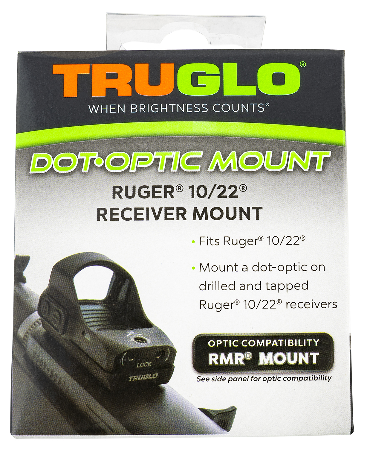 Truglo TG8955RU2 Receiver Mount RU10-22 RMR 1-Piece