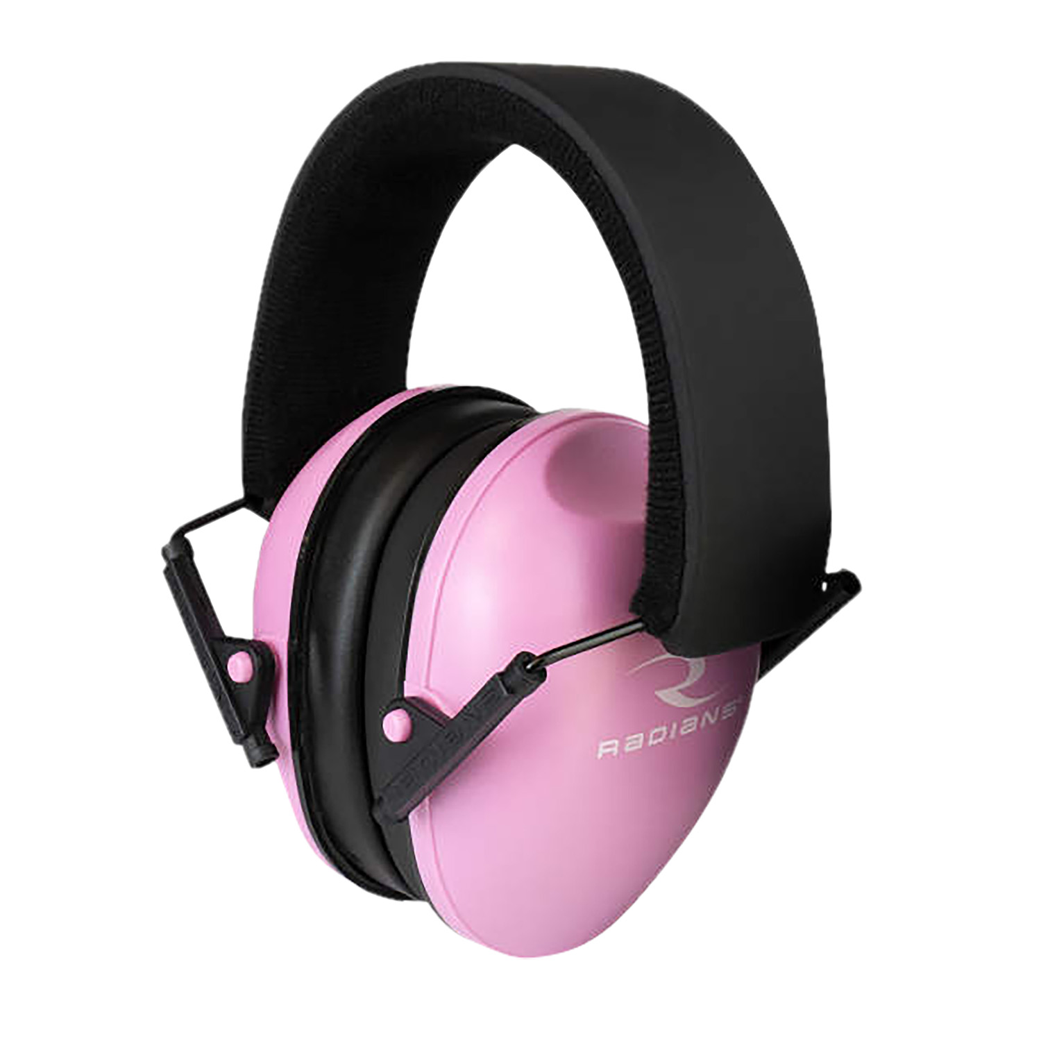 Radians LS0800CS Lowset Passive Earmuffs 21 dB NRR Pink/Black Over-the-Head