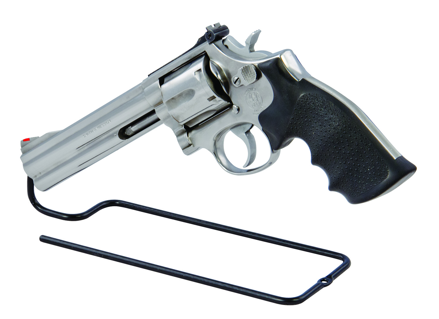 Lockdown Handgun Rack Black Vinyl-Coated Metal, Capacity 1, 3-Pack