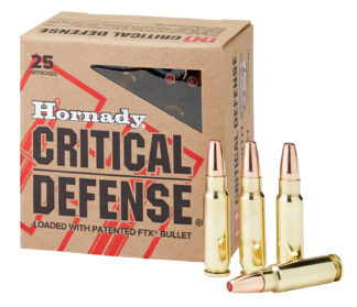 Hornady Critical Defense 5.7x28mm 40 Grain FlexTip (FTX) 25 Rounds