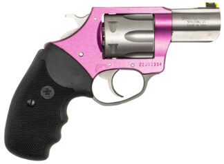 Charter Arms 53630 II Pink Lady II 38 Special 6rd 2.20" Matte Stainless Steel Barrel & Cylinder, Pink Aluminum Frame, Black Finger Grooved Rubber Grip, Exposed Hammer