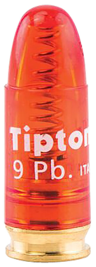 Tipton Snap Caps Pistol 9mm Brass/Plastic, 5-Pack