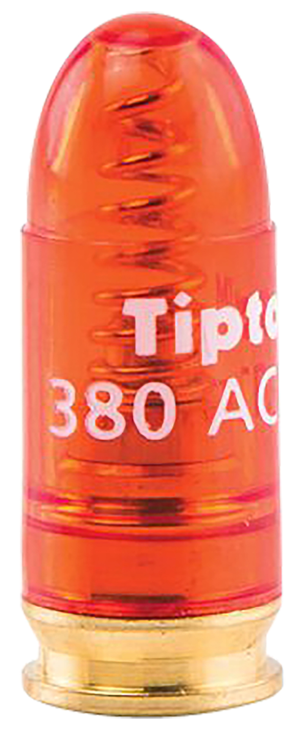 Tipton 337377 .380ACP Pistol Snap Caps Brass/Plastic, 5-Pack