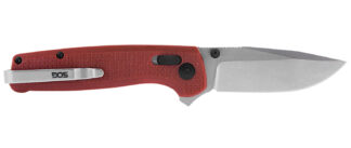 SOG Terminus XR Folding Knife 2.95 in D2 Steel Blade Crimson G10 Handle
