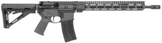Midwest Industries MIFN16CRM14 Lightweight 223 Wylde 16" 30+1 Black Hard Coat Anodized Rec with 14" M-Lok Black 6 Position Magpul CTR Stock Black Magpul MOE Grip Right Hand