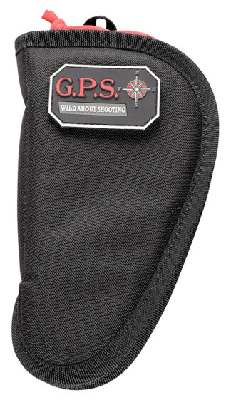 G*Outdoors GPS Contoured Pistol Case 4 in Barrel or Less Black Finish Lockable Zipper