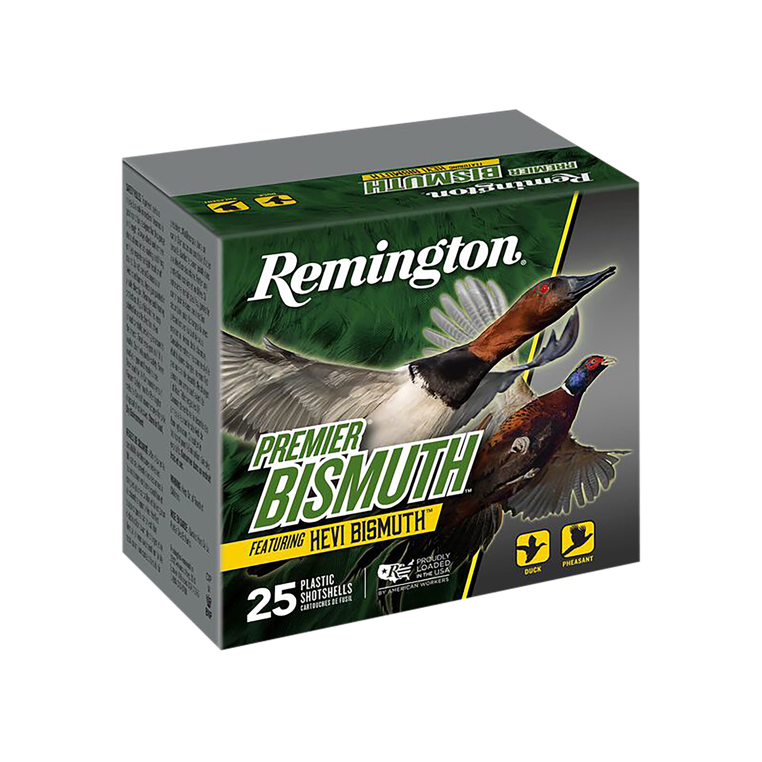Remington Ammunition R20501 Premier Bismuth 12Gauge 3" 1 3/8oz 5Shot 25 Per Box/10 Case