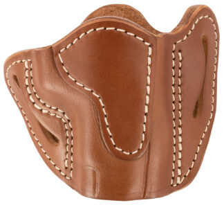 1791 Gunleather OR-BHC MAX Optic Ready OWB Compact Leather Belt Slide Holster, Classic Brown