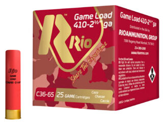 Rio Ammunition RC368 .410 Bore 2.50 in Heavy Field 8 Shot 25 Rounds