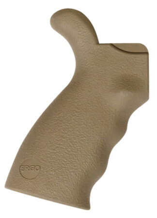 Ergo Ergo 2 Rifle Grip for AR-15/AR-10, SureGrip Rubber, Flat Dark Earth (Right-Hand Thumb Shelf)