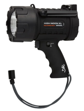 Browning High Noon XL Spotlight 3200 Lumens, White LED, Black Polymer