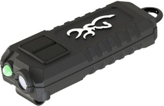 Browning Trailmate Keychain LED Flashlight Black 360 Lumens White/Green