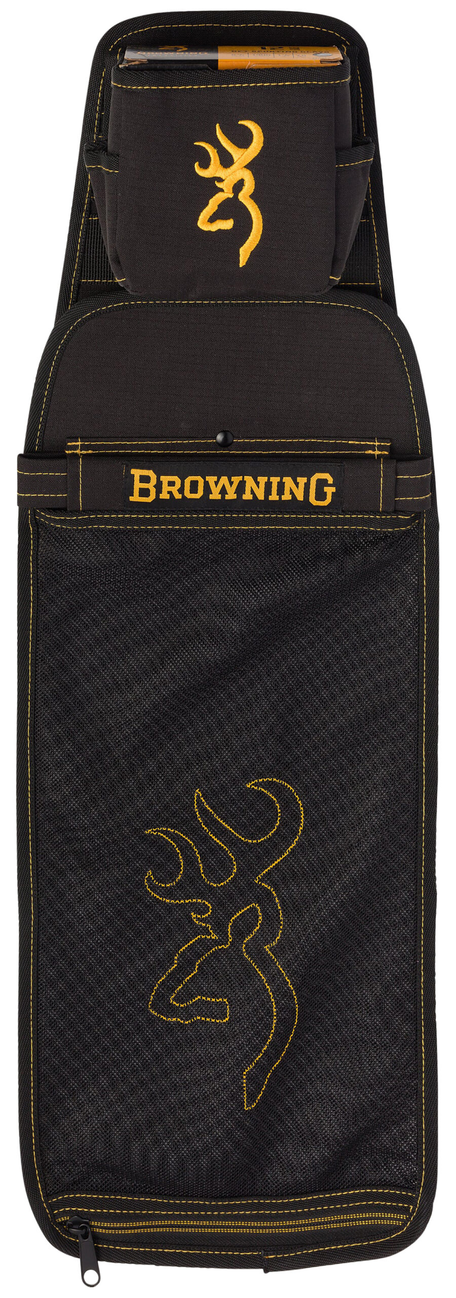 Browning Shotshell Pouch 10 in Black/Gold Ripstop