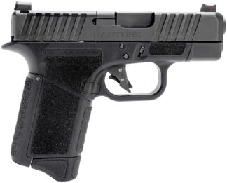 GForce Arms Rapture Sub-Compact 9mm Semi-Auto Pistol, 3.25 in, 12+1, Black