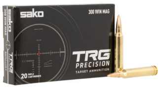Sako JAS-TRG300WM175B TRG .300 Winchester Magnum 175 gr Open Tip Match, 20 Rounds