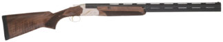 TriStar 33144 Trinity II LT Full Size 20 Gauge Break Open 3" 2rd 28" Black Over/Under Vent Rib Barrel, Engraved Silver Aluminum Receiver, Fixed Turkish Walnut Stock, Right Hand