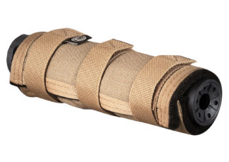 SilencerCo AC1986 High Temp Suppressor Cover 7.5in FDE Nylon