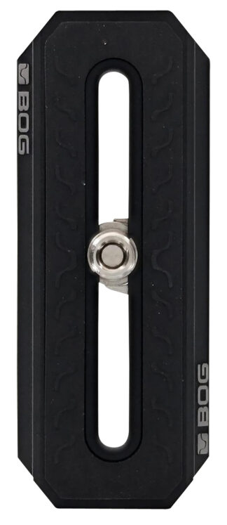 Bog Pod ARCA Swiss Optics Plate Rail, 6.9 in, Black Aluminum