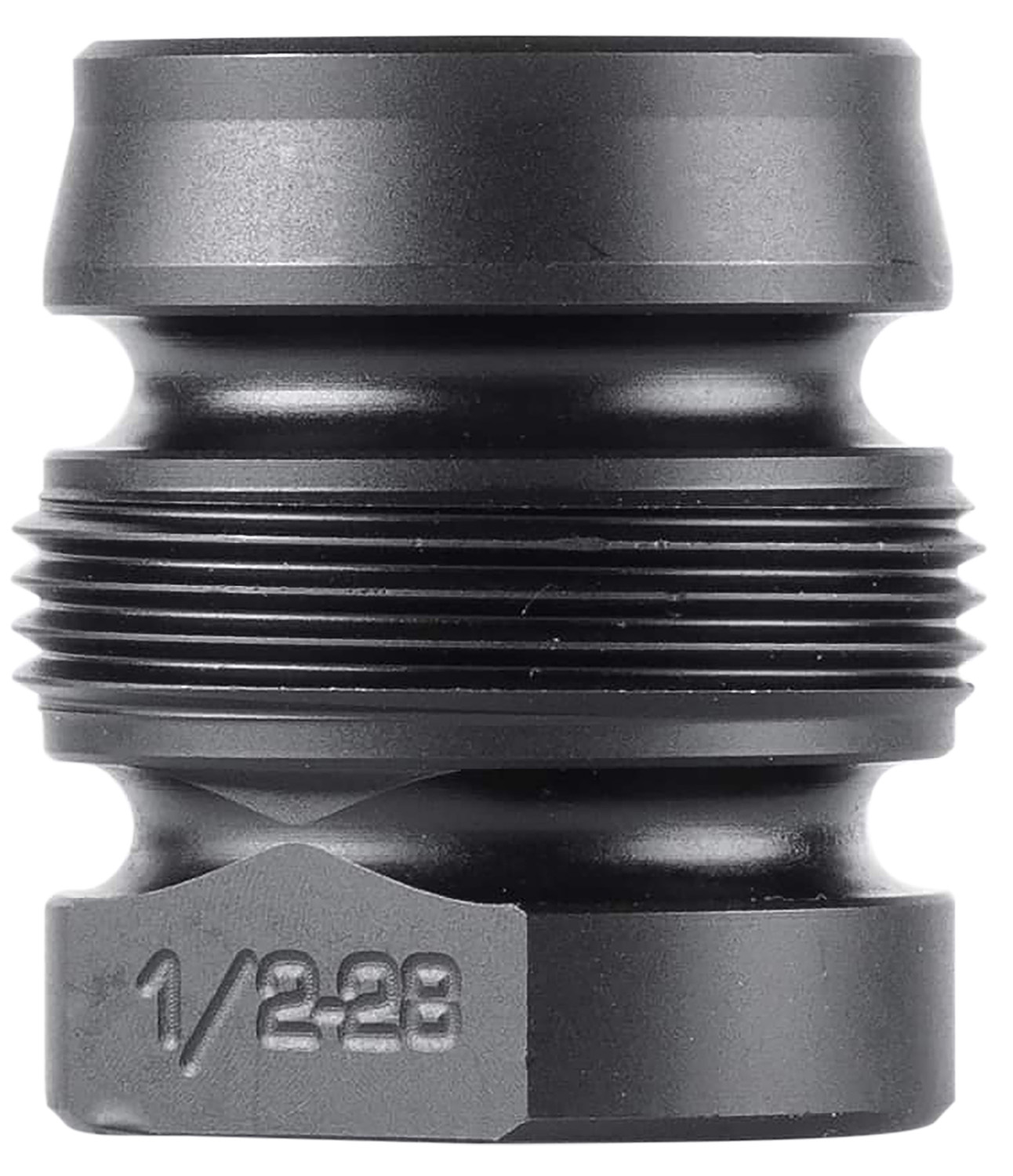 Dead Air Xeno Mount Accessory 11/16x24 Thread Pitch, .45 Cal, Black Nitride Finish