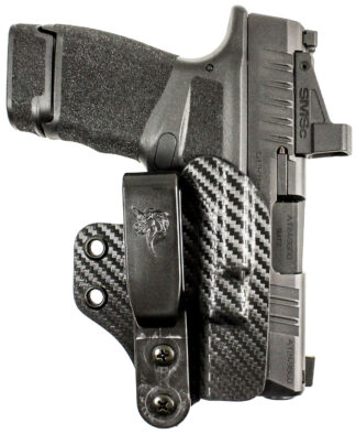 DeSantis Lifeguard IWB Holster, Carbon Fiber Finish, Black, Fits Springfield Hellcat
