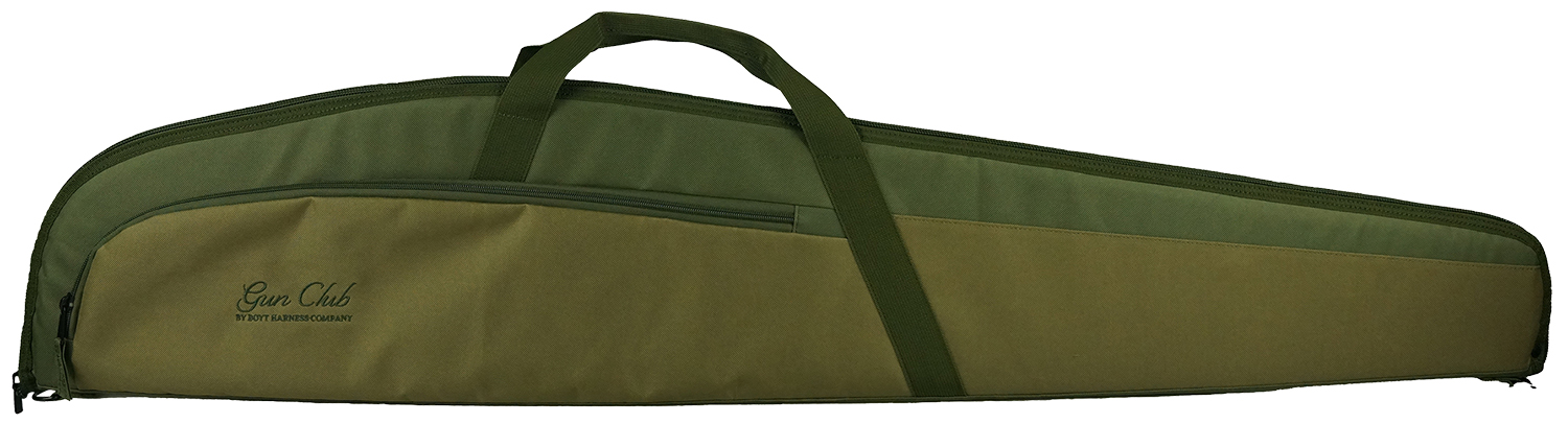 Boyt Harness Gun Club Journeyman 48 in Green/Khaki Water-Resistant Rifle Case