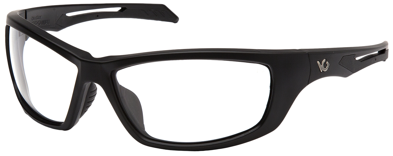 Pyramex Howitzer VGSB1310T Safety Glasses Clear Lens, Black Frame