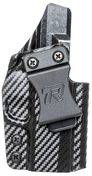 ROUNDED GEAR GLKG43CFRHVAR Kydex IWB Holster for Glock 43, Belt Clip, Right Hand, Black