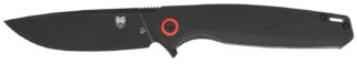 Cobratec Rath EDC Folding Knife, 3.50" D2 Steel Blade, Black G10 Handle