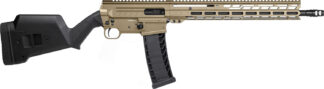 CMMG Dissent BR4 9mm 10+1 16.1 in Radial Delayed Blowback Coyote Tan/Black