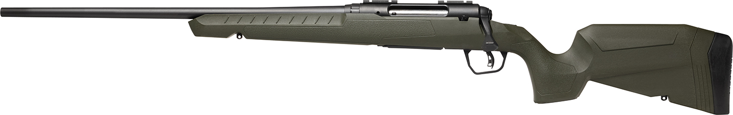 Savage Arms 32081 Axis 2 30-06 Springfield 4+1 22" Matte Black Sporter Barrel, Matte Black Drilled & Tapped Steel Receiver, Fixed Green Synthetic Stock, Left Hand