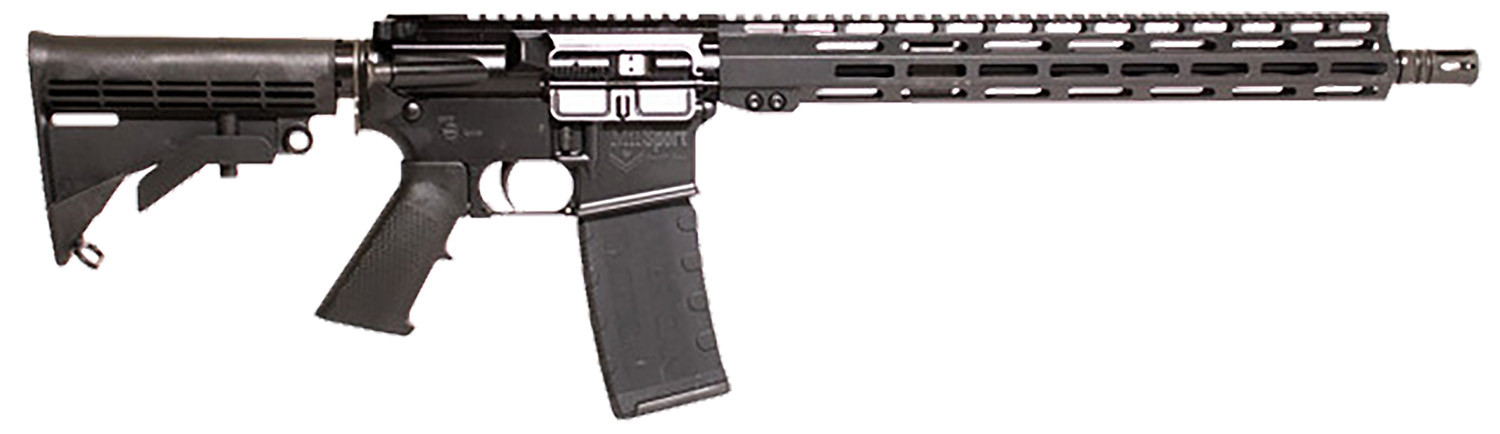 ATI Mil-Sport .223 Rem/5.56 NATO 16 in Semi-Auto Rifle, 30+1 Capacity, Black with Adjustable Alpha Stock