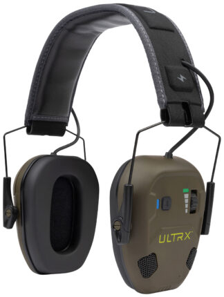 Allen ULTRX Bionic Fuse Ion Bluetooth Electronic Earmuff Over-the-Head (Dark Earth/Black)