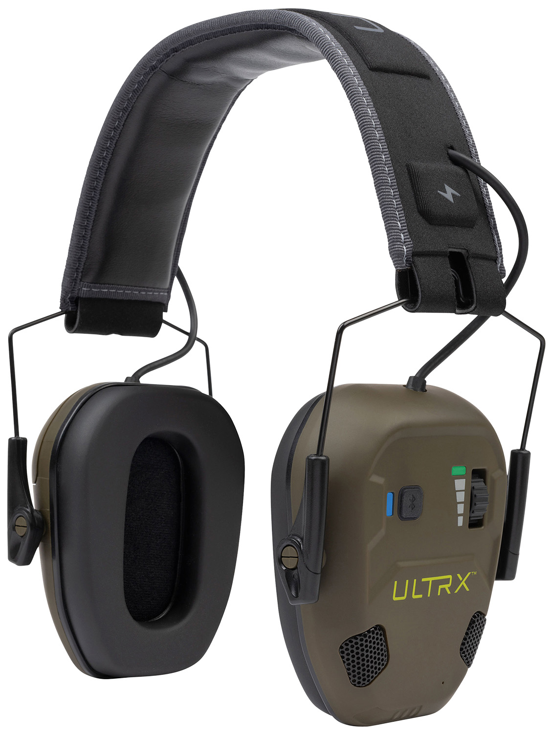 Allen ULTRX Bionic Fuse Ion Bluetooth Electronic Earmuff Over-the-Head (Dark Earth/Black)