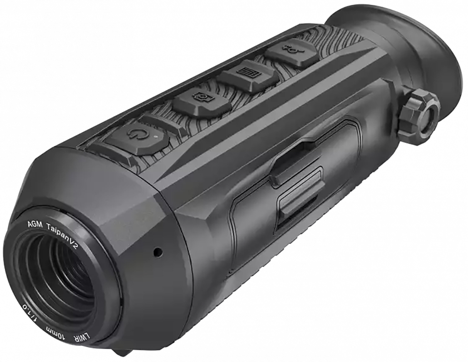 AGM Global Vision Taipan V2 15-256 2-17.5x 15mm 256x192 Thermal Monocular Black