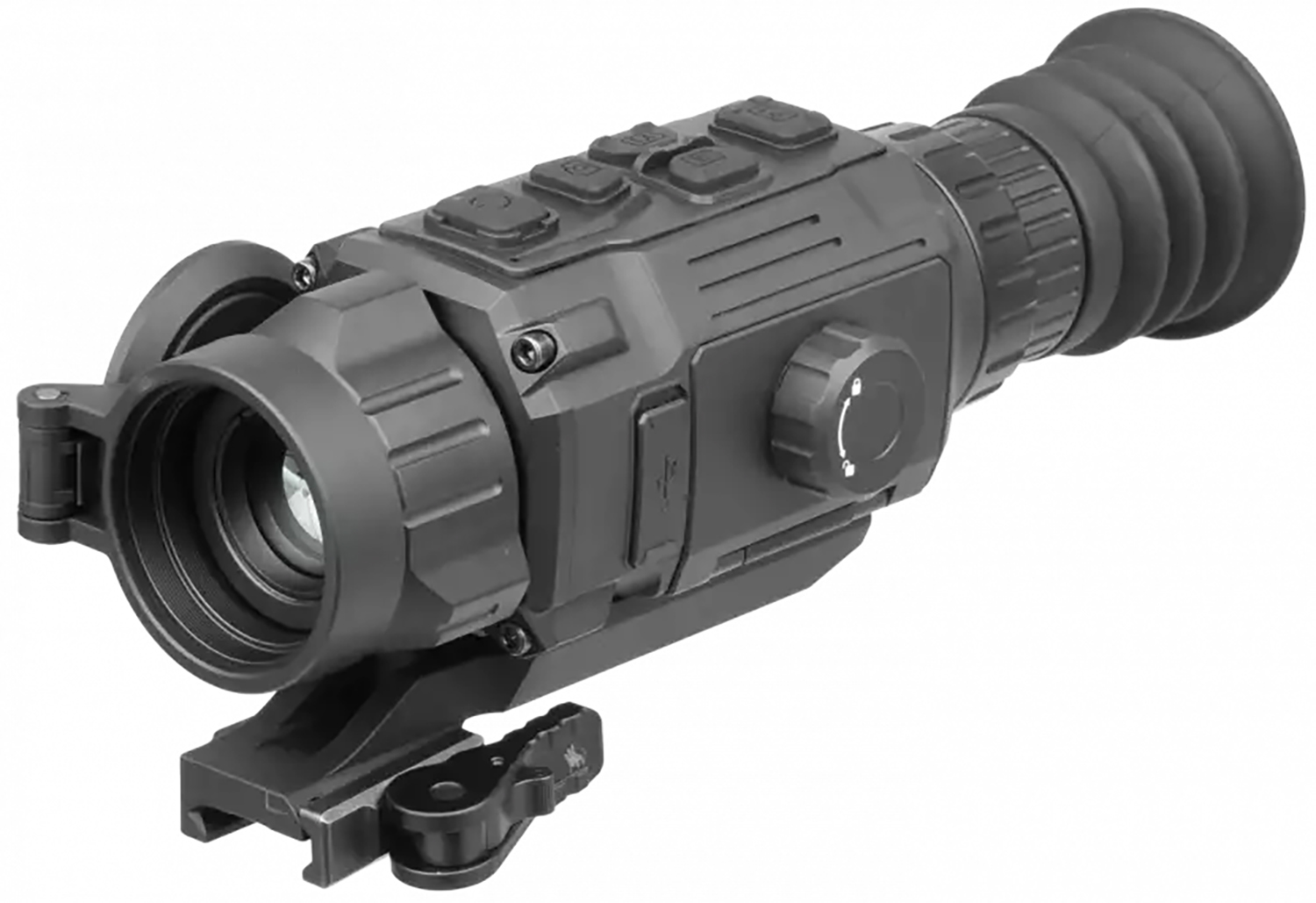 AGM Global Vision Rattler V2 Thermal Scope 3.5-28x, 25mm, Multiple Reticle, Black