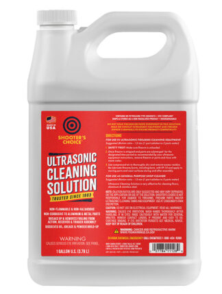 Shooters Choice Ultrasonic Cleaning Solution SHFUCS128 1 Gallon Bottle