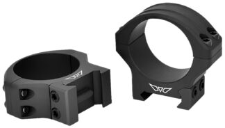 Warne 520M Maxima Horizontal Scope Rings 34mm Low Matte Black Steel Picatinny/Weaver