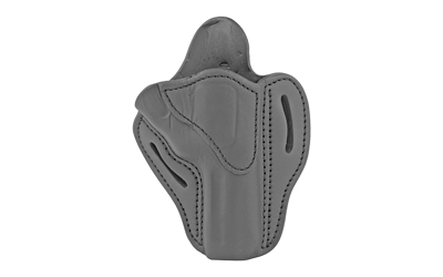 1791 Gunleather RVH2 Belt Slide Stealth Black Right-Hand Revolver Holster for K Frame/GP100