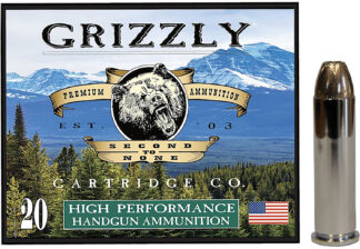 Grizzly Ammo GC357M9 .357 Magnum 148 Gr JHP, 20 Rounds